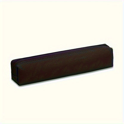 Premium Faux Leather Pencil Case, Mini Makeup Pencil Case Bag, Fashionable & Functional