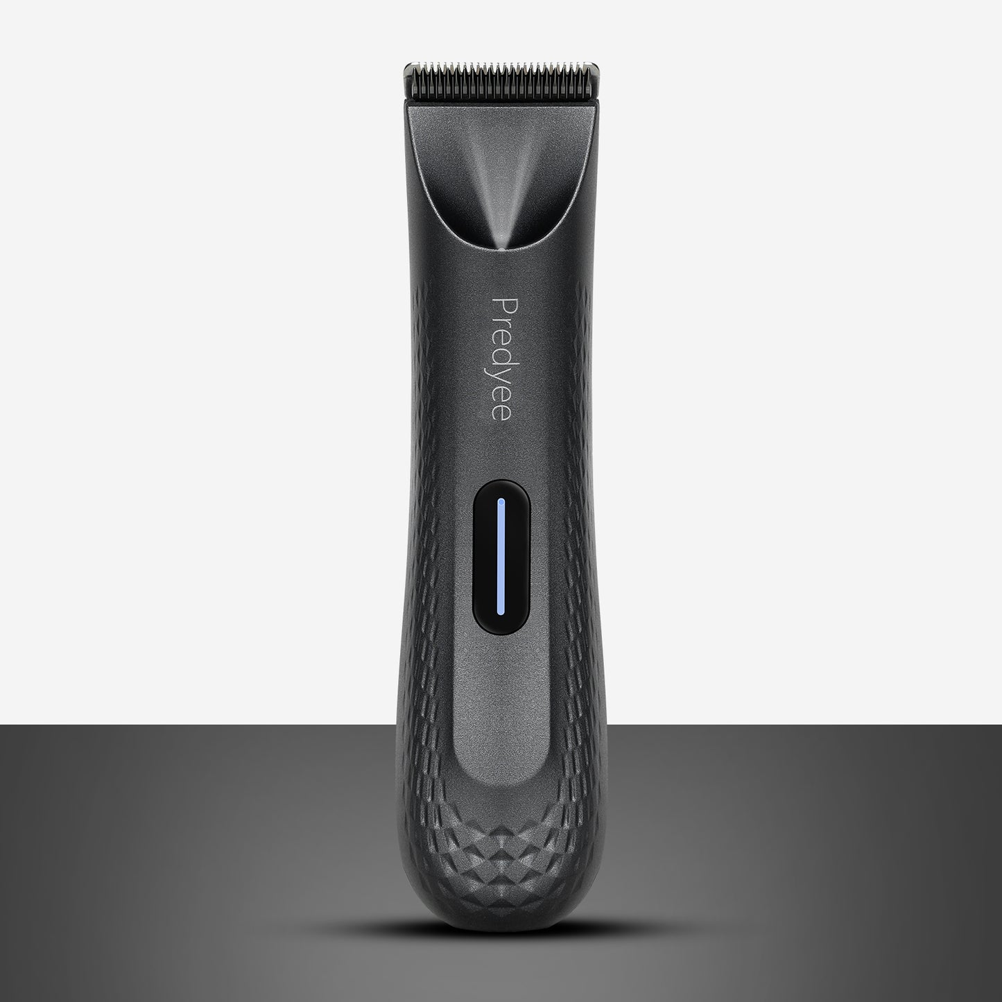 Men Waterproof Pubic Hair Trimmer, Electric Groin Groomer, Replaceable Ceramic Blade