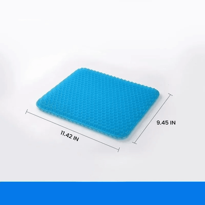 Double Thick Gel Seat Cushion for Pressure Relief and Cooling Comfort