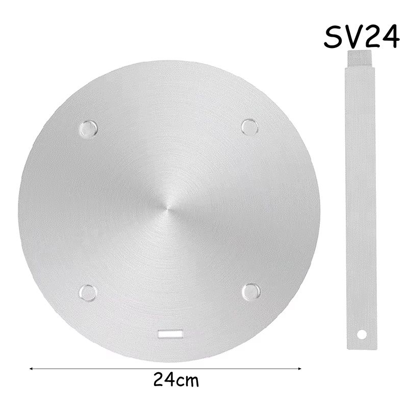 Stainless Steel Heat Diffuser Plate for Induction and Electric Cookers