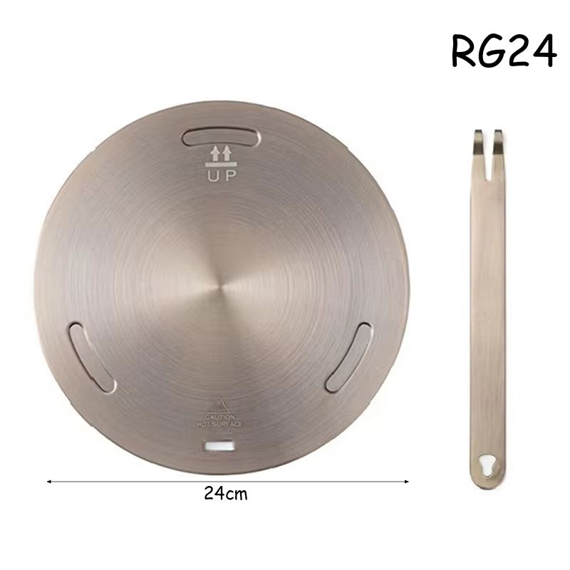 Stainless Steel Heat Diffuser Plate for Induction and Electric Cookers
