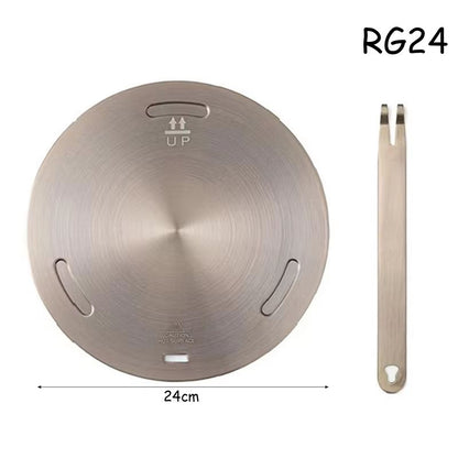 Stainless Steel Heat Diffuser Plate for Induction and Electric Cookers