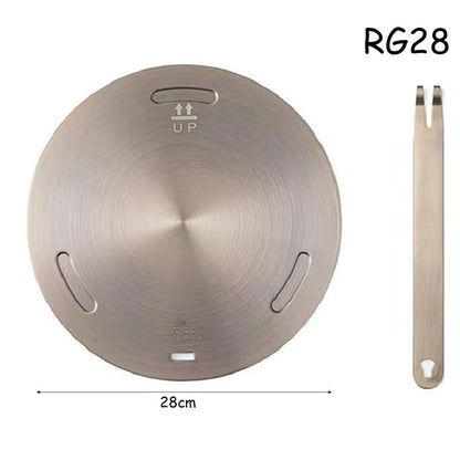 Stainless Steel Heat Diffuser Plate for Induction and Electric Cookers