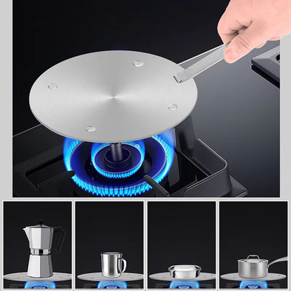 Stainless Steel Heat Diffuser Plate for Induction and Electric Cookers