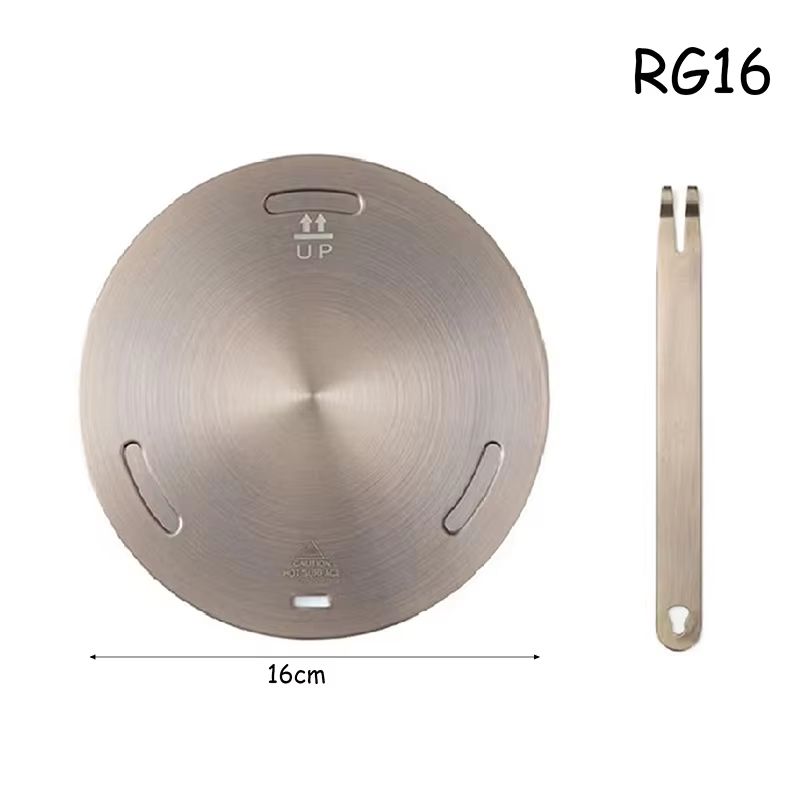 Stainless Steel Heat Diffuser Plate for Induction and Electric Cookers