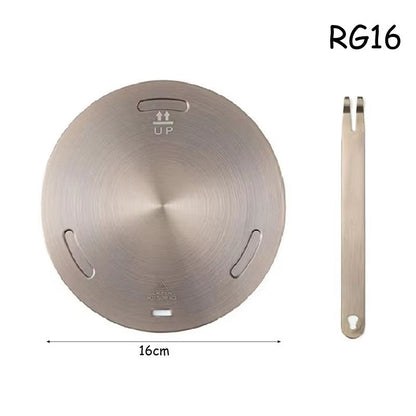 Stainless Steel Heat Diffuser Plate for Induction and Electric Cookers