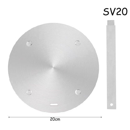 Stainless Steel Heat Diffuser Plate for Induction and Electric Cookers