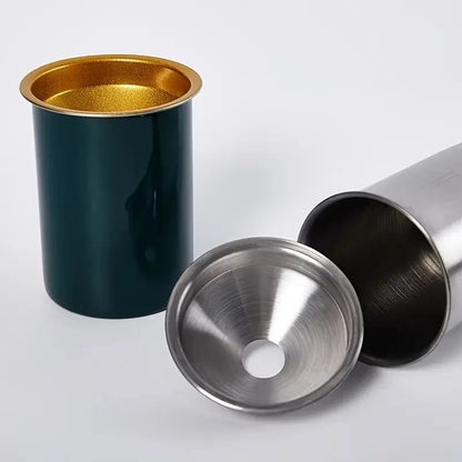 Smokeless Spill-Proof Stainless Steel Ashtray