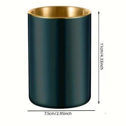 Smokeless Spill-Proof Stainless Steel Ashtray
