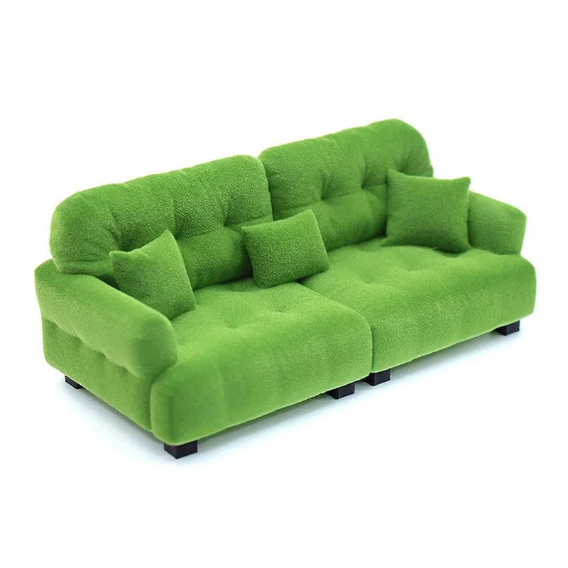 Miniature Living Room Sofa Toy for Dollhouse Accessories