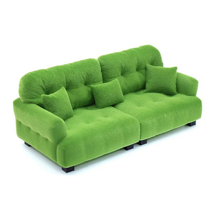 Miniature Living Room Sofa Toy for Dollhouse Accessories