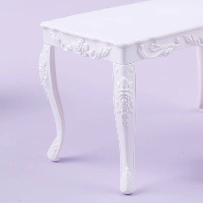 1 6 Scale Mini Dining Table and Chairs Set for BJD Dolls