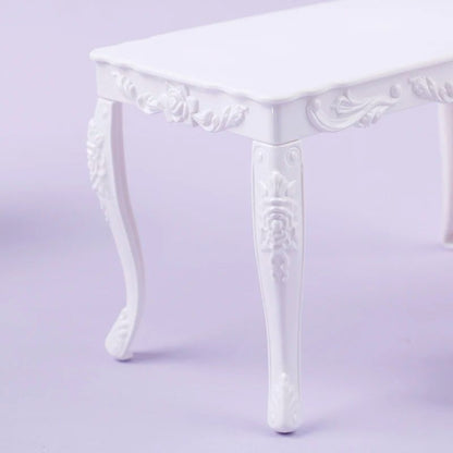 1 6 Scale Mini Dining Table and Chairs Set for BJD Dolls