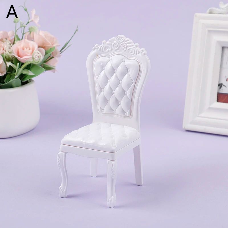 1 6 Scale Mini Dining Table and Chairs Set for BJD Dolls