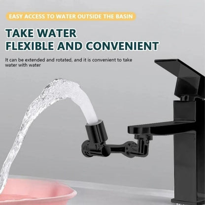 SmartFlow 1080° Rotating Faucet Extender - Dual-Mode Kitchen & Bathroom Sprayer