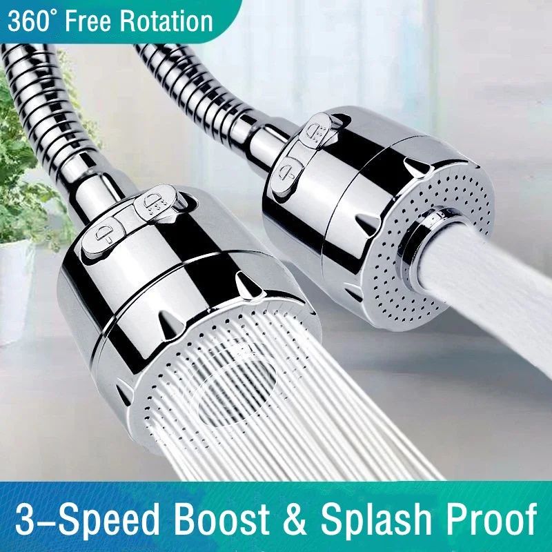 Universal 360° Swivel Water-Saving Kitchen Faucet Extender