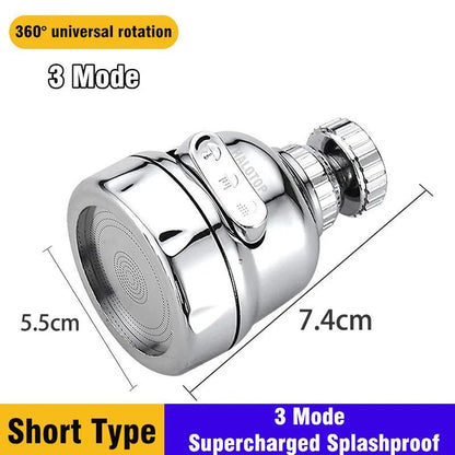 Universal 360° Swivel Water-Saving Kitchen Faucet Extender