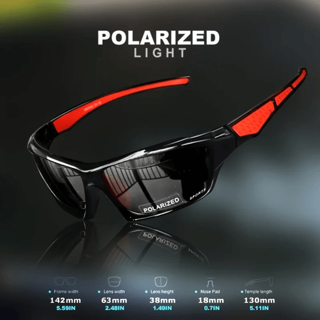 Lightweight Polarized Sports Sunglasses