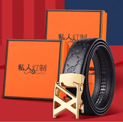 Mens Premium Leather Business Belt