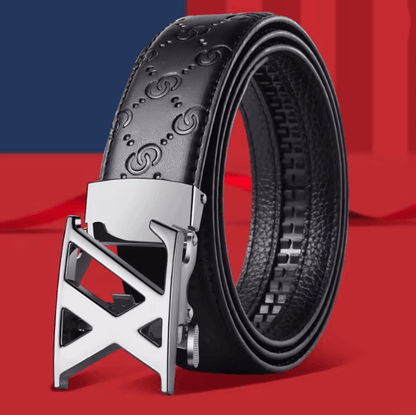 Mens Premium Leather Business Belt