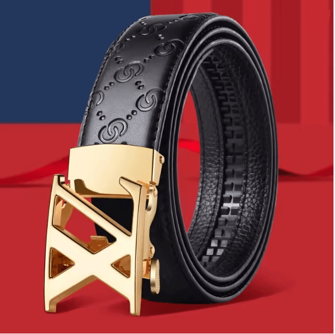 Mens Premium Leather Business Belt