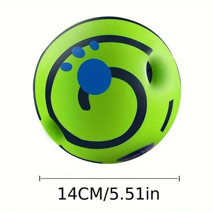 Interactive Giggle Ball Pet Toy for Dogs Mental Stimulation and Play