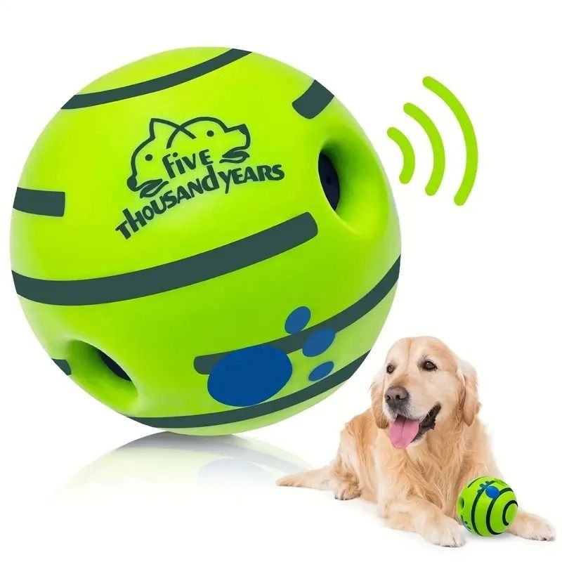 Interactive Giggle Ball Pet Toy for Dogs Mental Stimulation and Play