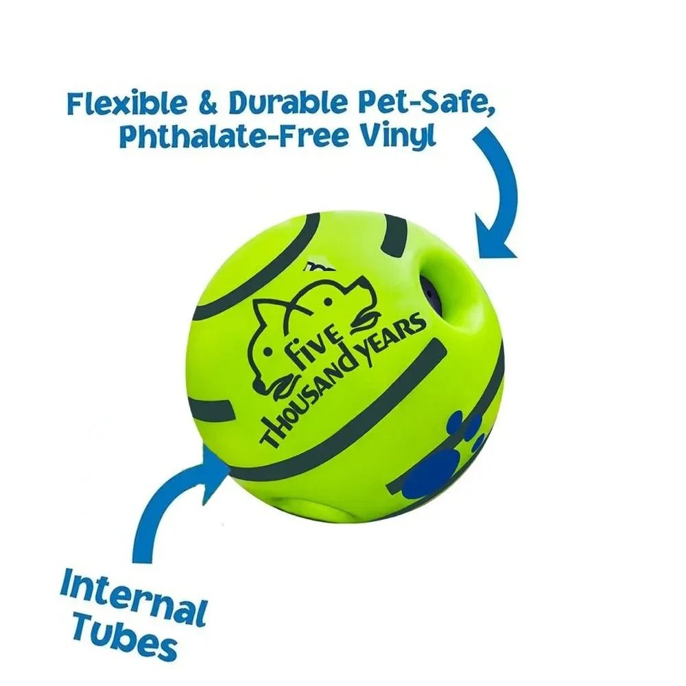Interactive Giggle Ball Pet Toy for Dogs Mental Stimulation and Play