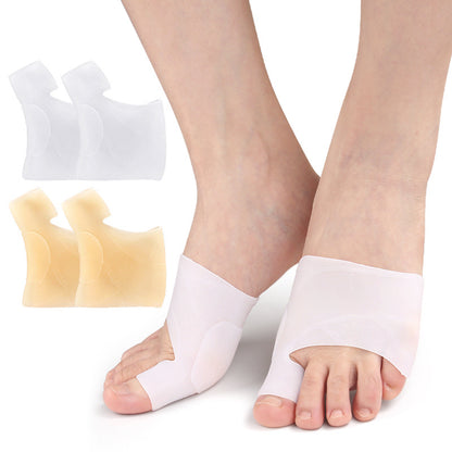 Hallux Valgus Silicone Gel Toe Separators Corrector Protector for Foot Care