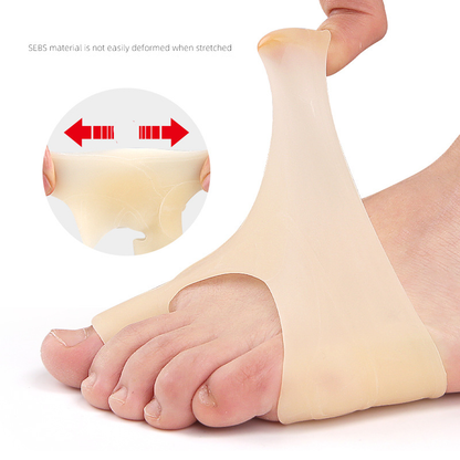 Hallux Valgus Silicone Gel Toe Separators Corrector Protector for Foot Care