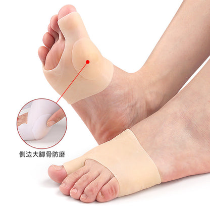 Hallux Valgus Silicone Gel Toe Separators Corrector Protector for Foot Care