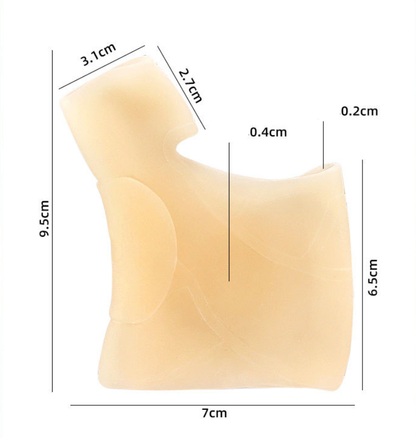 Hallux Valgus Silicone Gel Toe Separators Corrector Protector for Foot Care