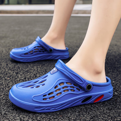 Men and Women Summer Outdoor Clogs EVA Slippers Garden Shoes Breathable Beach Sandals