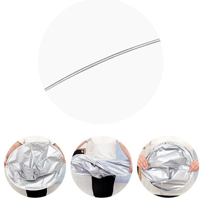 Adult Medium Size Haircut Cloak Cloth, Breathable Hair Dye Tool, Fold able Household Haircut Cloak