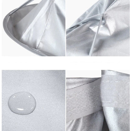 Adult Medium Size Haircut Cloak Cloth, Breathable Hair Dye Tool, Fold able Household Haircut Cloak