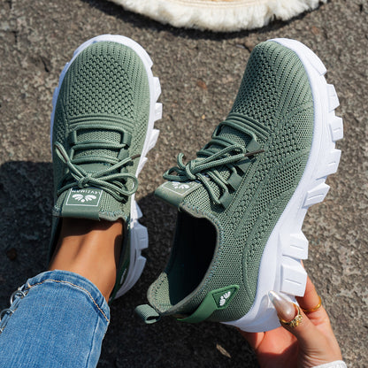 Comfortable And Lightweight Mesh Breathable Sneakers For Women Summer Shoes
