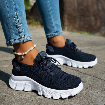 Comfortable And Lightweight Mesh Breathable Sneakers For Women Summer Shoes