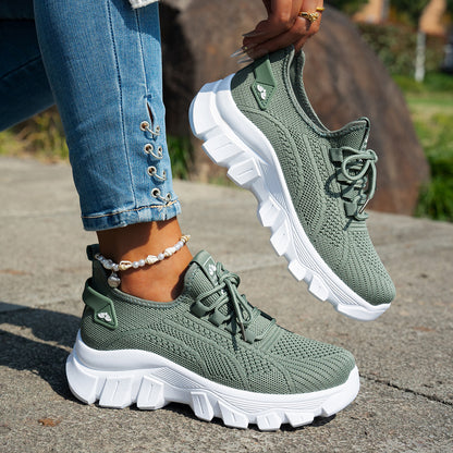Comfortable And Lightweight Mesh Breathable Sneakers For Women Summer Shoes