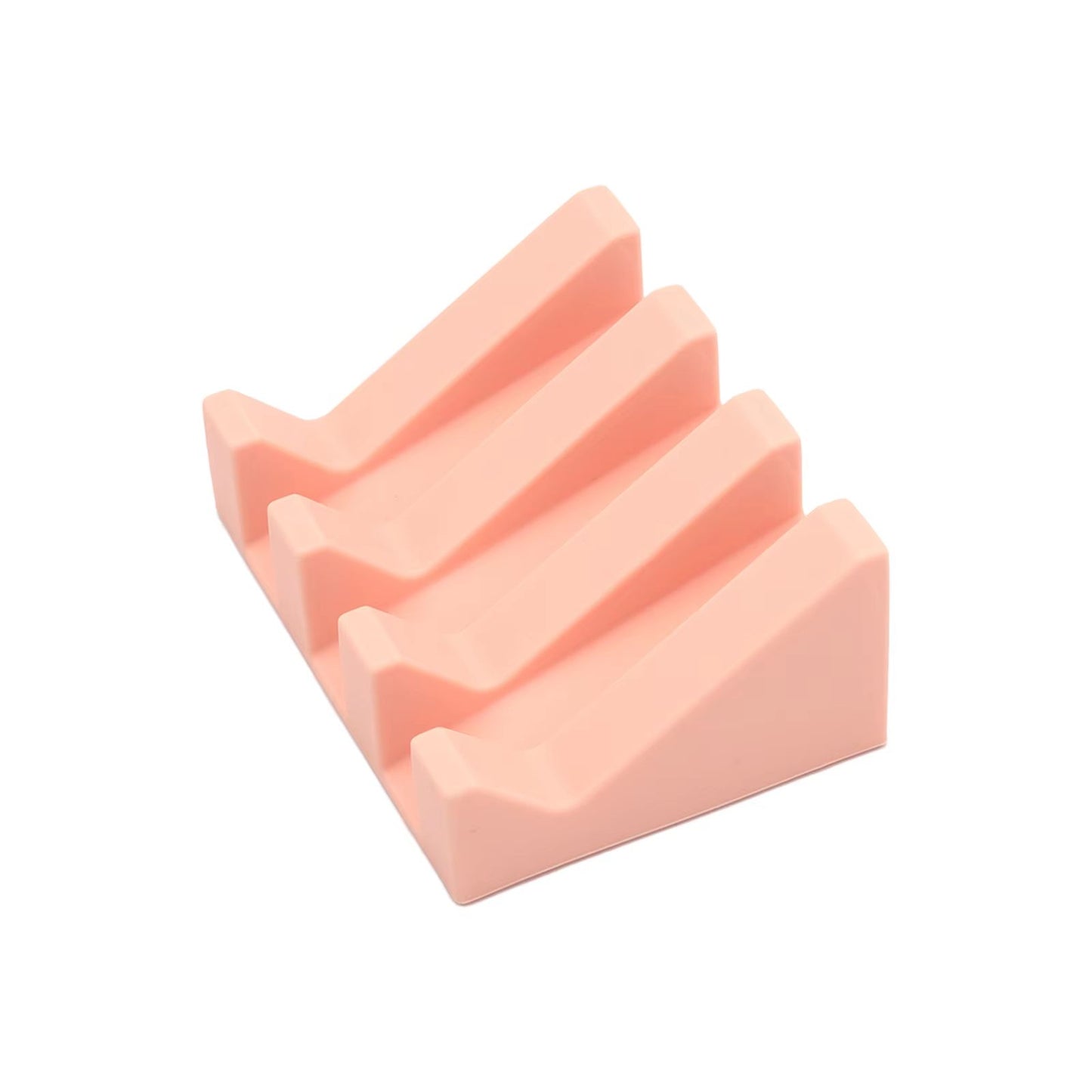 Silicone Drainage Soap Dish – Automatic Soap Rack for Bathroom, Non-Slip Soap Holder
