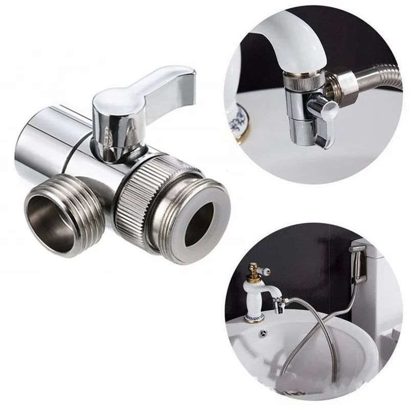 SmartSink Faucet Diverter Adapter - Kitchen & Bathroom Water Tap Connector