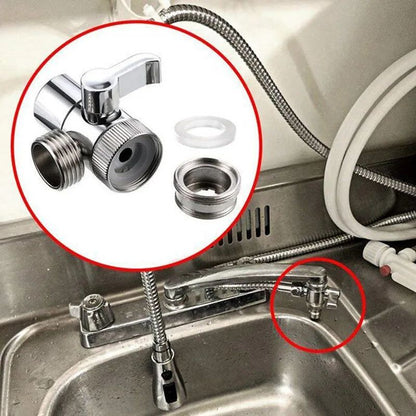 SmartSink Faucet Diverter Adapter - Kitchen & Bathroom Water Tap Connector