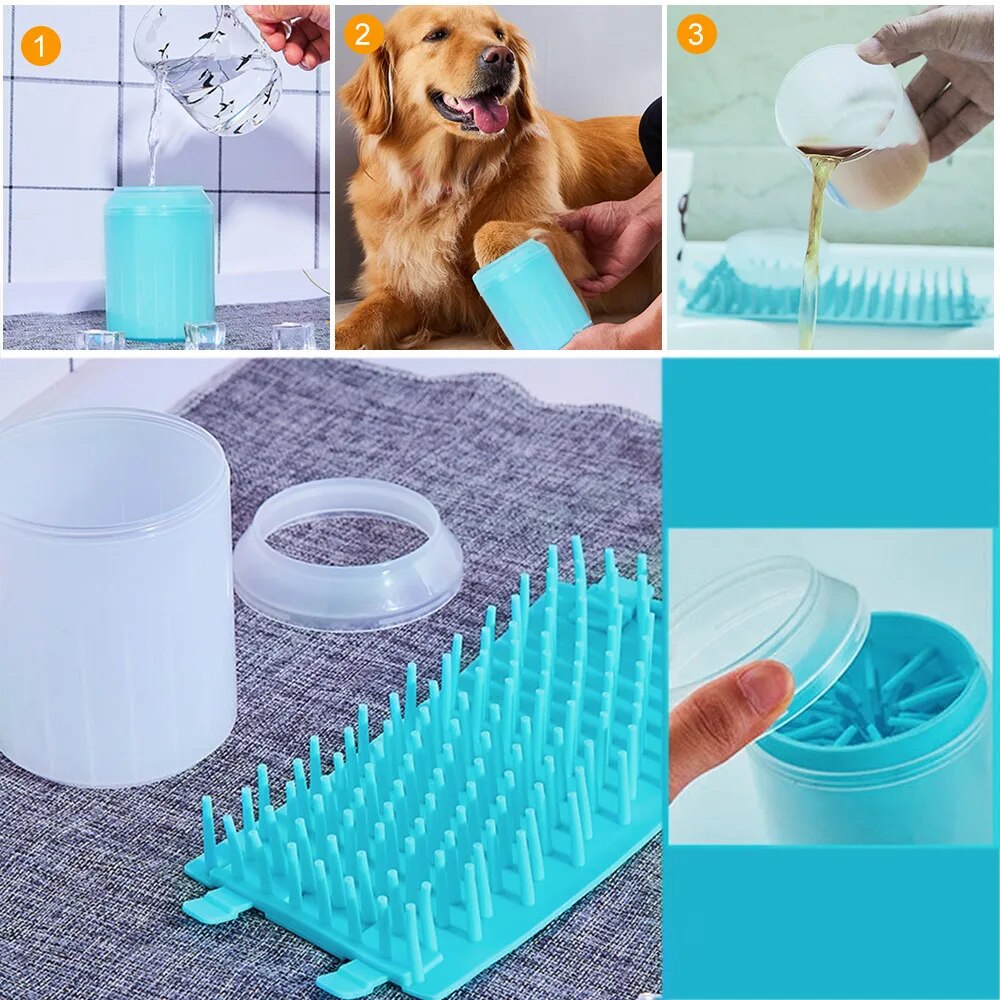 Dog Foot Washing Tool and New Pet Foot Washing Cup