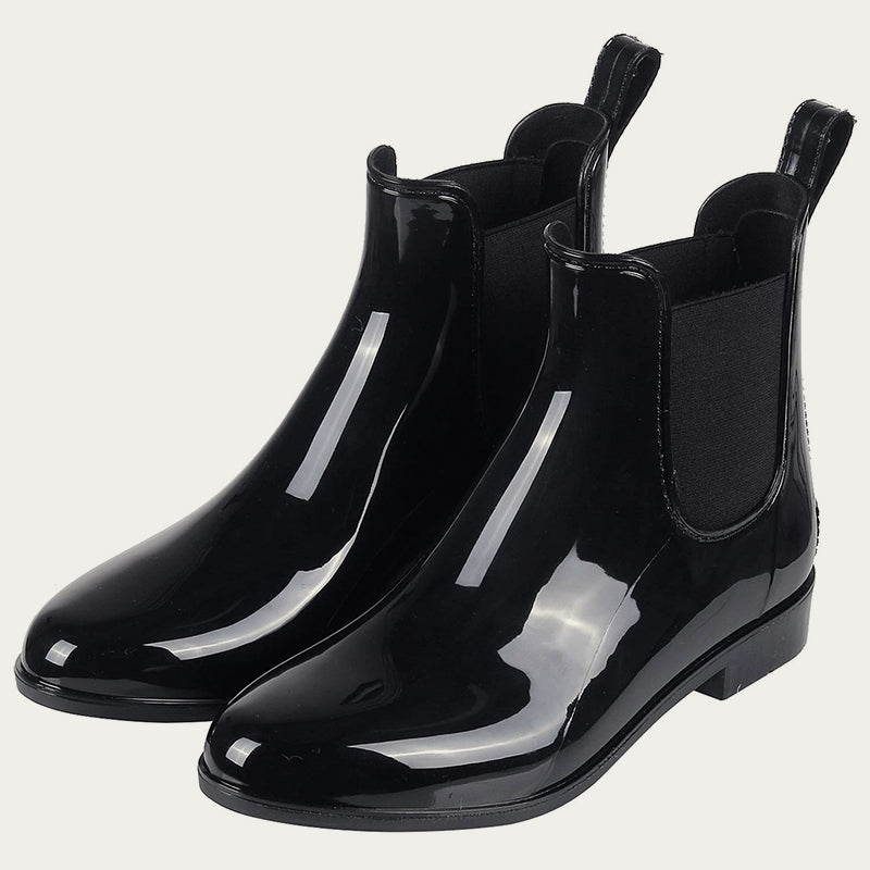 Waterproof Slip On Bebealy Womens Short Rain Boots Non-Slip Ankle Booties Garden Outdoor Boots