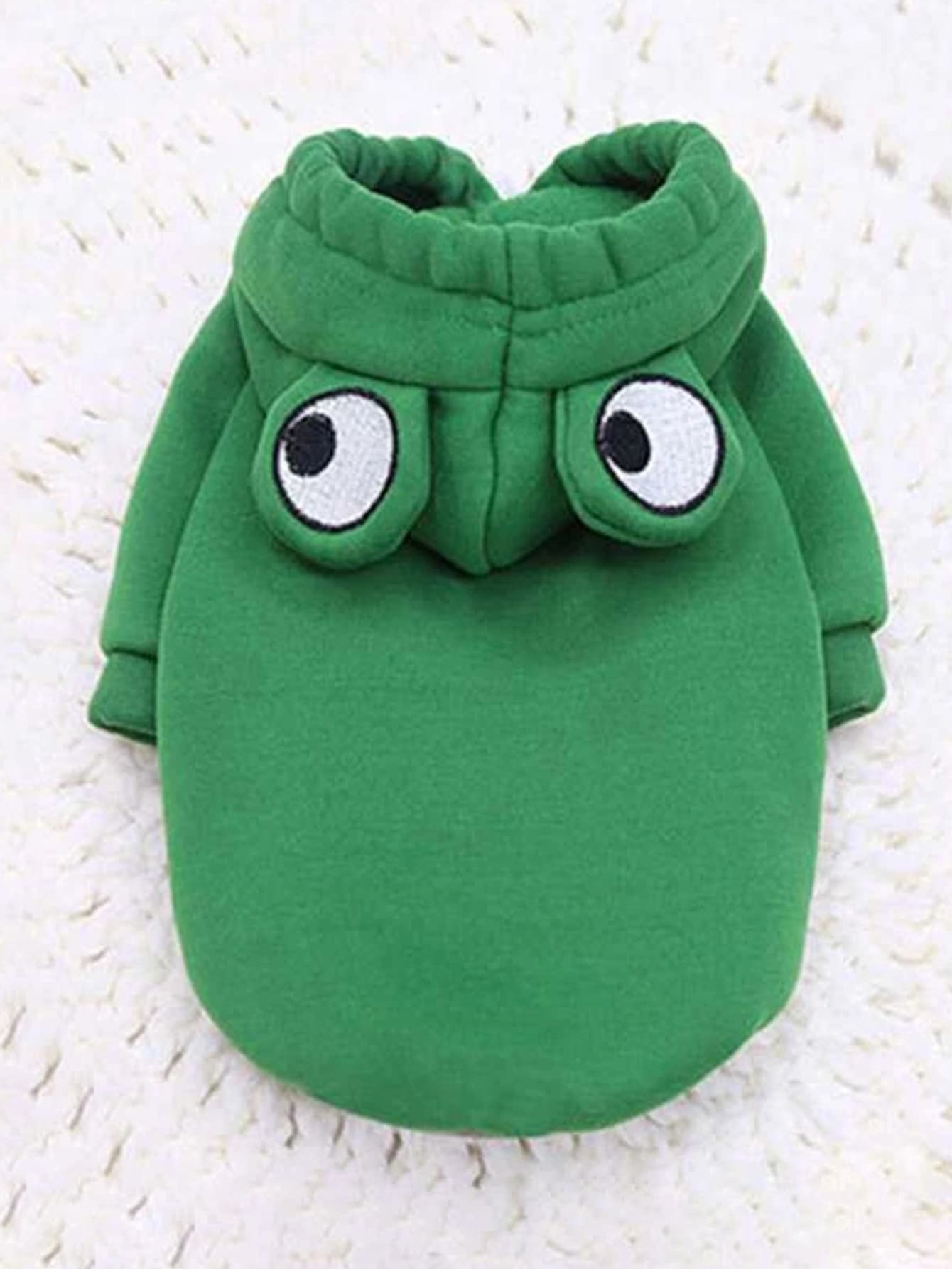 Cute Frog Pet Sweater, Green Dog Hoodie for Small Dogs, Fun Design, Keep Your Pup Cozy and Stylish