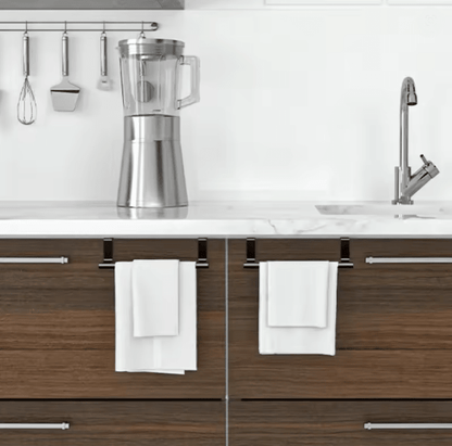Over Cabinet Towel Rack Organizer
