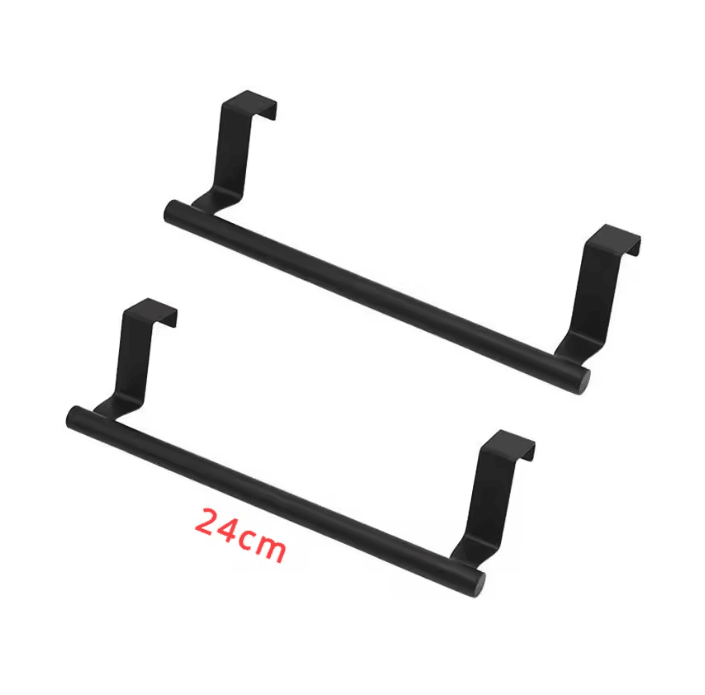 Over Cabinet Towel Rack Organizer