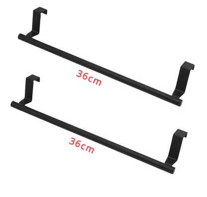 Over Cabinet Towel Rack Organizer