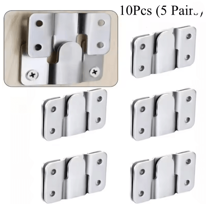 Flush Mount Interlock Picture Hanger Set