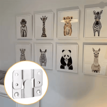 Flush Mount Interlock Picture Hanger Set