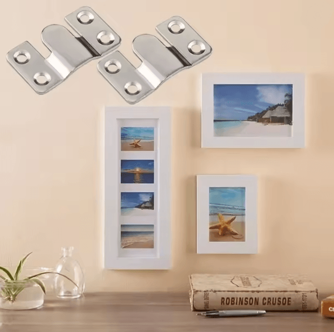 Flush Mount Interlock Picture Hanger Set